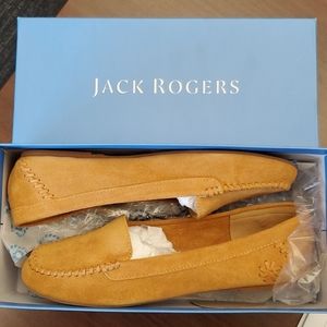 Brand New Jack Rogers Millie suede moccasins